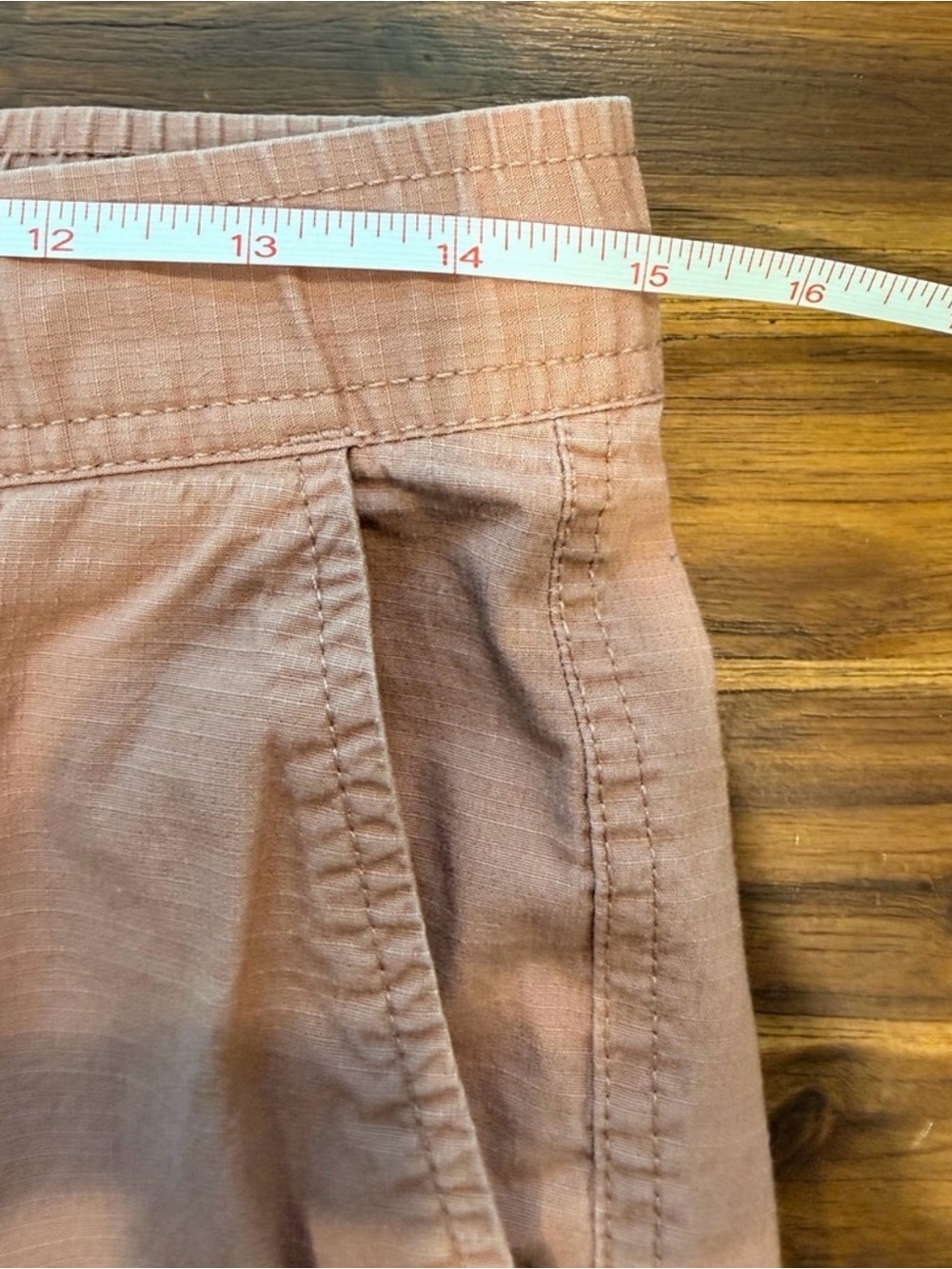 Vuori Ripstop Straight Leg Drawstring Pants - Rust - Picture 7 of 10